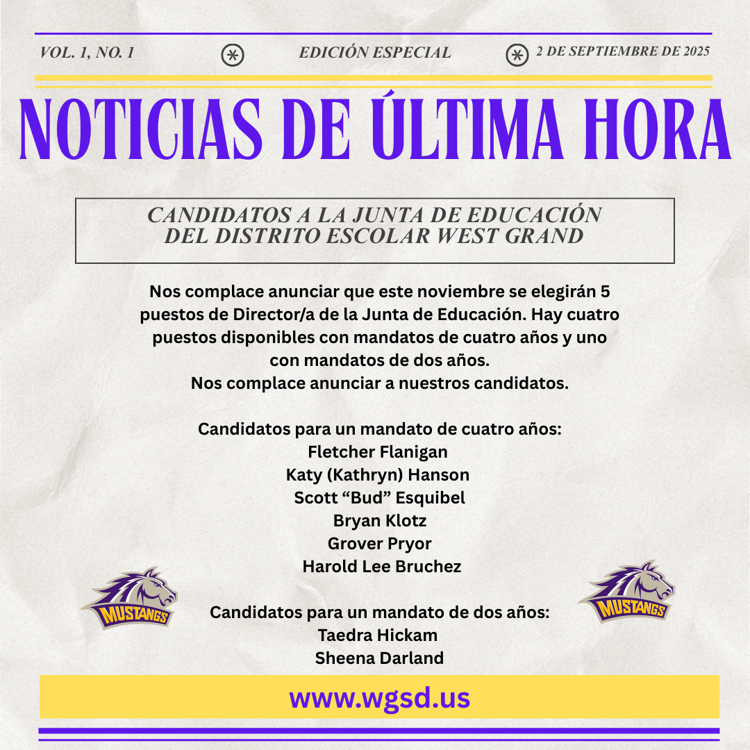 Candidatos a la Junta de Educación